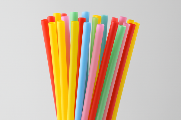 Pitillos plásticos