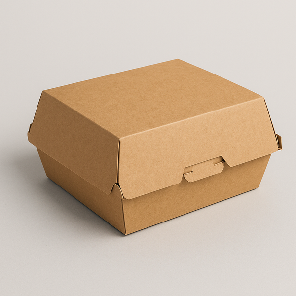 Caja para hamburguesa