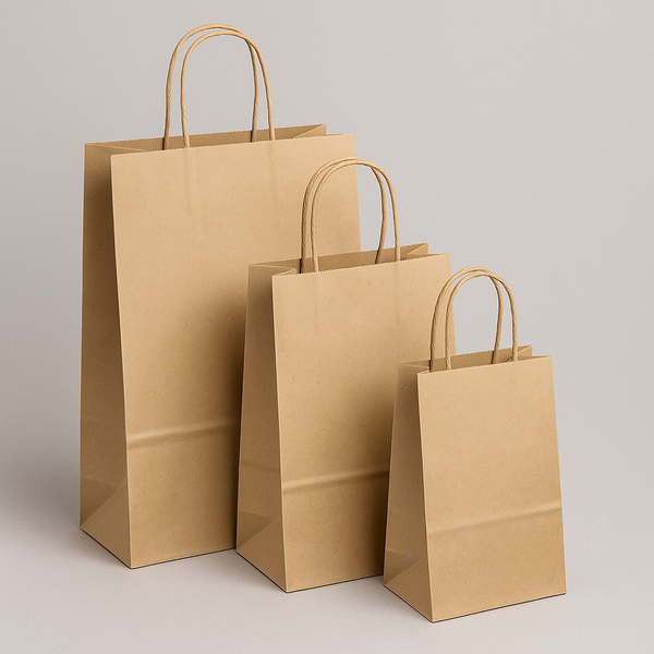 Bolsa de papel con manigueta
